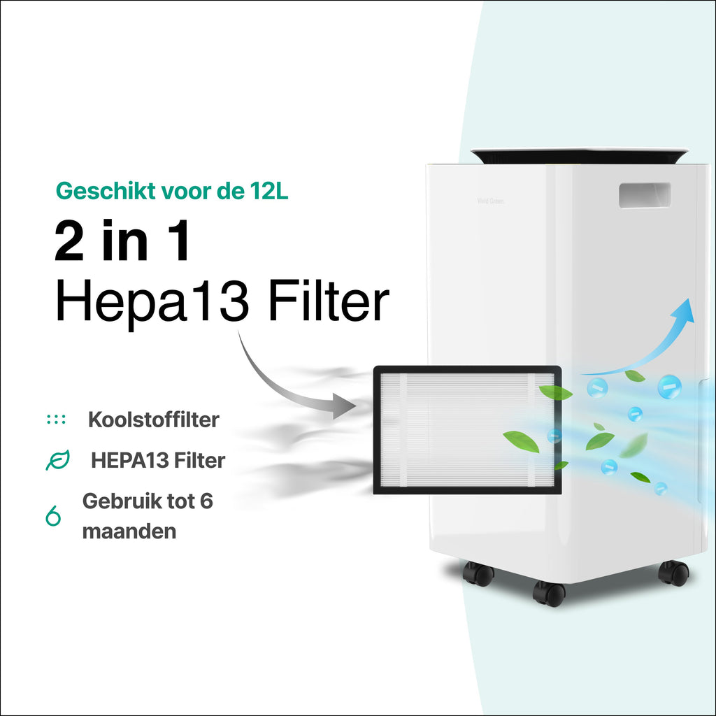Filtre HEPA Vivid Green 5080
