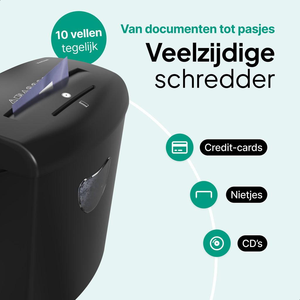 Déchiqueteuse Vivid Green 21L - Noir