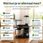 Vivid Green Keukenmachine Multifunctioneel