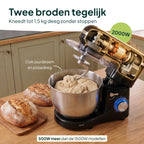 Vivid Green Keukenmachine 2000W