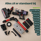 Vivid Green Steelstofzuiger met Dweilfunctie