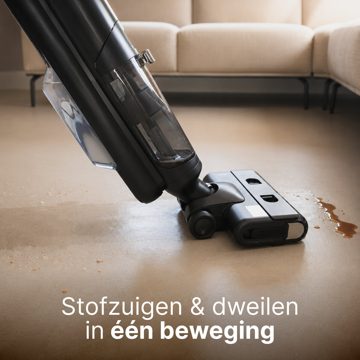 Vivid Green Vloerreiniger 2-in-1 Met Dweilfunctie