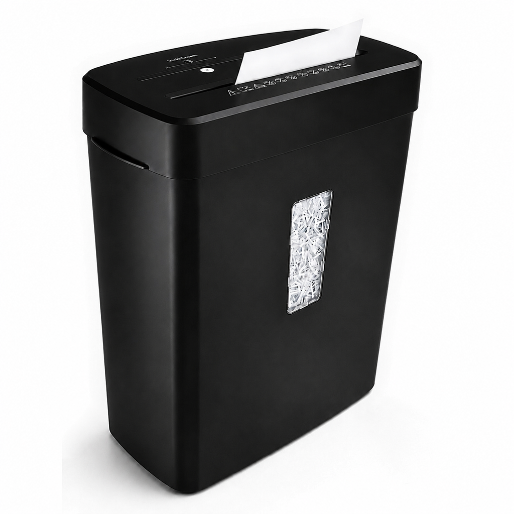 Déchiqueteuse de papier Vivid Green 13L - Noir